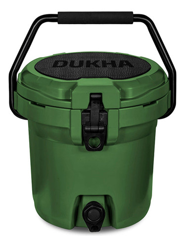 Cooler Roto-moldeado Dukha Hd 10lt Green Army