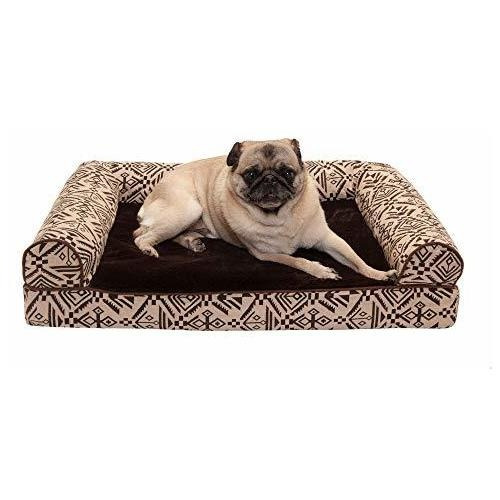 Pielhaven Mediana Ortopédica Cama Perro Plush  Bwt3z