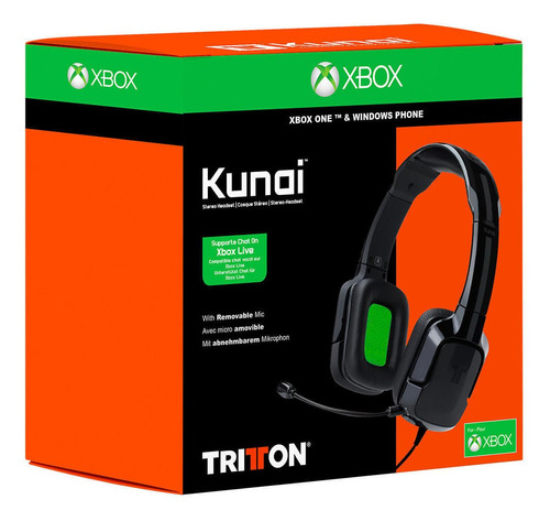 Imagen 1 de 1 de Audifonos Xbox One Estereos Tritton Kunai