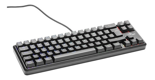 Teclado Gamer Yeyian Ytm-28209r Akil S3500 Switch Rojo Rgb Color del teclado Negro