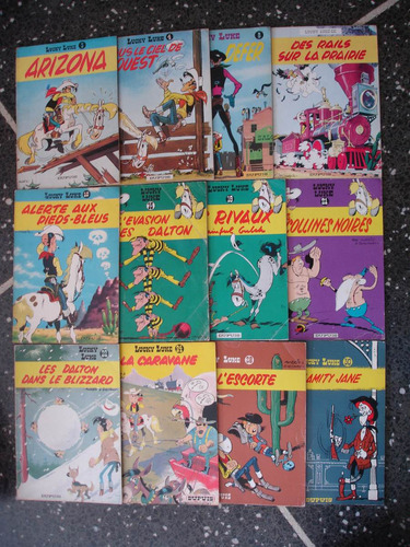 Comics Lucky Luke En Francés - Reliquia Para Coleccionistas!