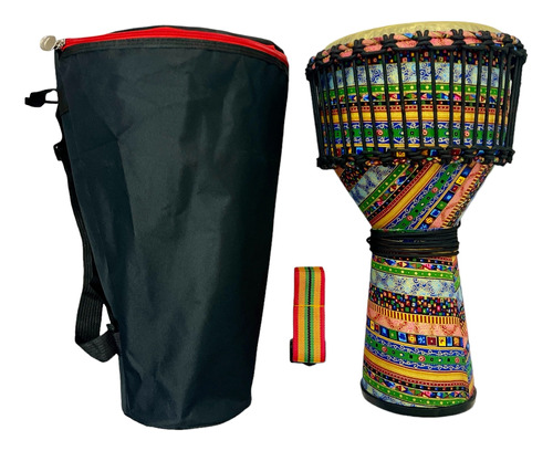 Tambor Djembe Africano De 10 Pulgadas