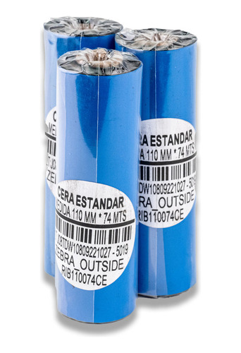 Pack X 10 Ribbon Cera Outside 110mm X 74mts Garin
