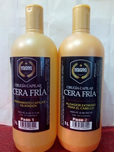 Cera Fria Havana Cirugía Capilar - L a $32000