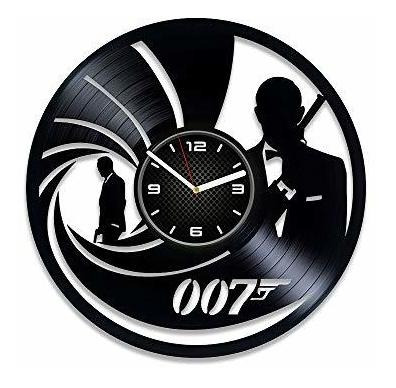 Reloj De Pared - Decorstudioua James Bond - Reloj De Pared D