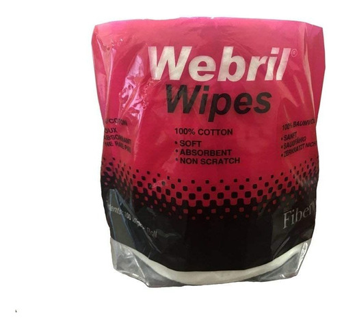 Webril Handi-pads 8 X 8 Bolsa 100 Toallitas Humedas / Rollo