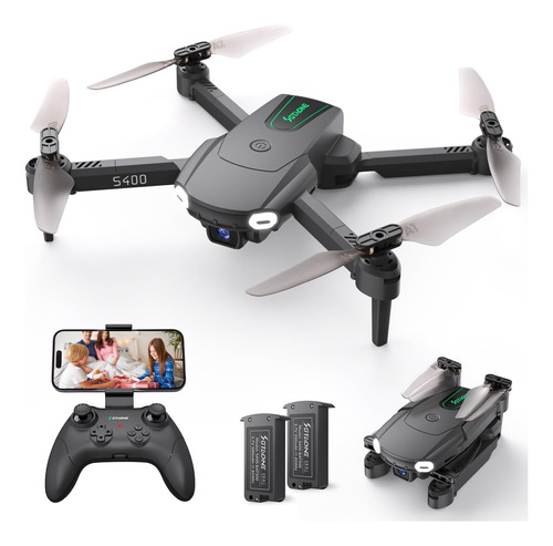Sotaone S400 Drone Con Cámara Para Adultos Y Niños, Mini Dro