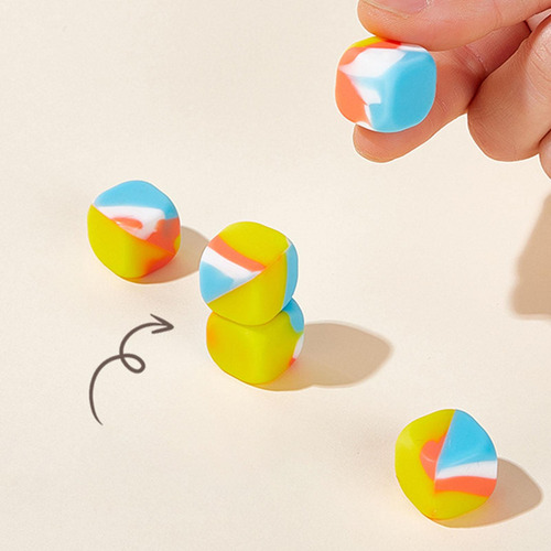 4 X 10 Dados En De 16 Mm, Dados De Seis Caras Para Juegos De