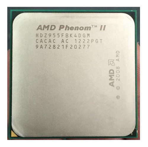 Procesador AMD Phenom II X4 955 (rev. C3) HDZ955FBK4DGM de 4 núcleos y  3.2GHz de frecuencia