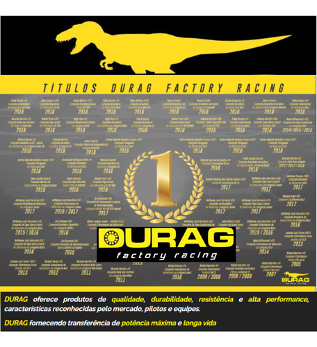 Kit Interceptor Continental Gt 650 Relação Tran Durag+did Vx