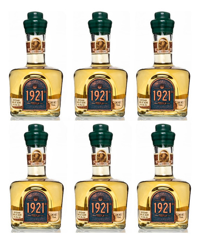 1921 Tequila Reposado 100% Agave 750ml. Caja 6pzs