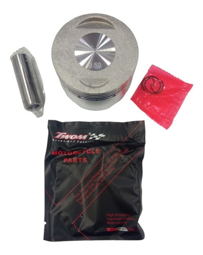 Kit Piston Jaguar Cg200 0,50 Pasador Grueso Twom