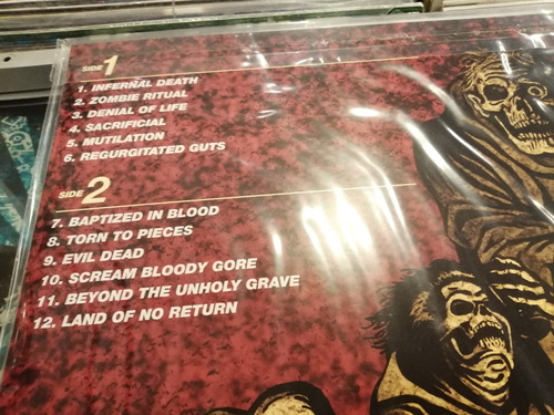 Vinilo Death Scream Bloody Gore Sellado