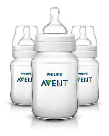 Biberon Philips Avent Scf563/37 Classic Plus Pp 260ml 3 Pzas