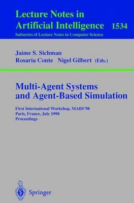 Libro Multi-agent Systems And Agent-based Simulation : Fi...