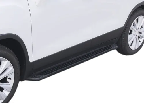 Estribos Aluminio Negro Bepo Suv P/ Fiat Toro 2017 A 2020