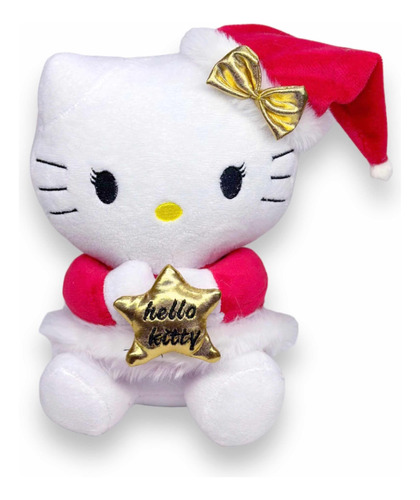 Peluche Hello Kitty De Navidad