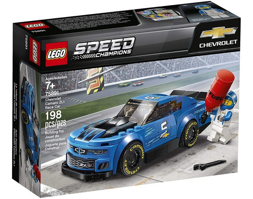 Lego Speed Chevrolet Camaro Zl1 Kit De Construcción 198 Piez