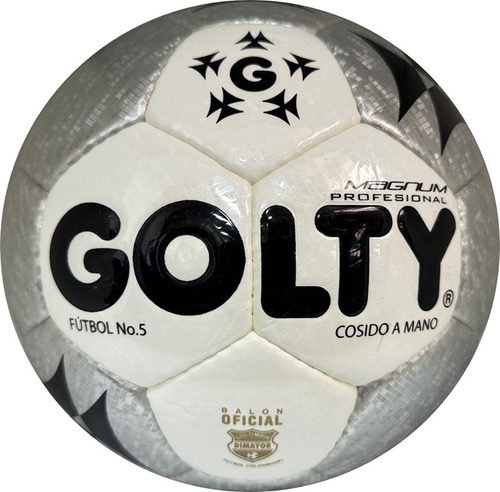 Balón De Fútbol Golty Magnum Profesional #5 Plateado