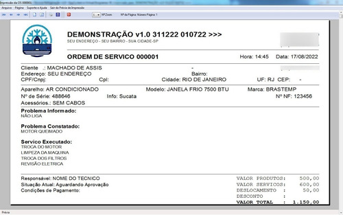 Software Assistência Técnica Para Ar E Refrigeração V1.0
