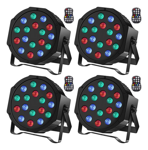 U`king Luces Led Elevadas Inalmbricas Rgb Para Escenario Ele