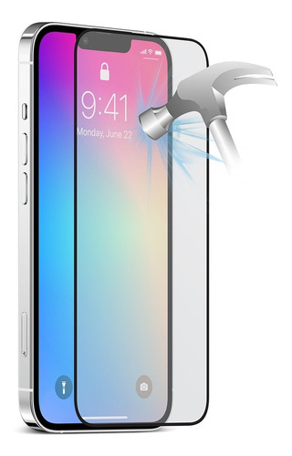 Imagen 5 de 7 de Film Vidrio Templado Full Para iPhone 13 13 Pro 13 Pro Max