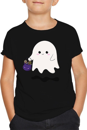 Polera Fantasma Amistoso De Halloween 