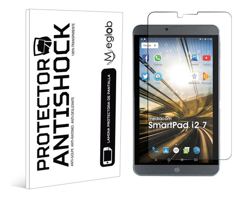 Protector Mica Pantalla Para Mediacom Smartpad I2 7