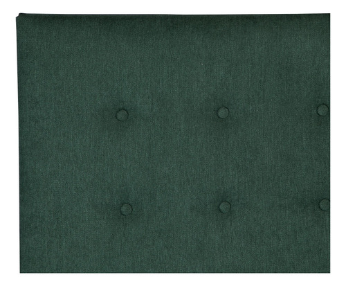 Cabecera Queen Size Dicasa Bilbao Verde Color Verde Oscuro