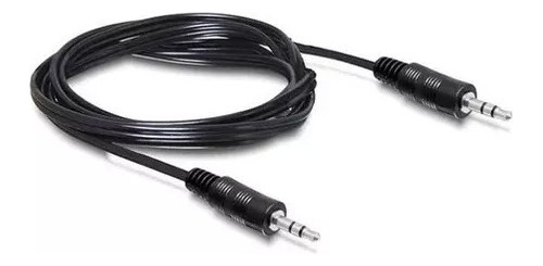 Cable Auxiliar Audio Plug 3.5mm Macho-macho 1,5mt 2u Otiesca