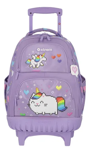 comprar Mochila Con Ruedas Cross 2.0 5xt Lilac Cats