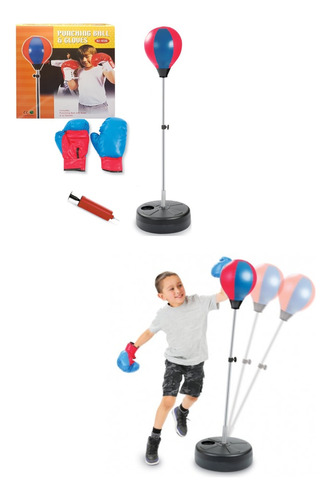 Kit De Boxeo Para Niños Con Accesorios 