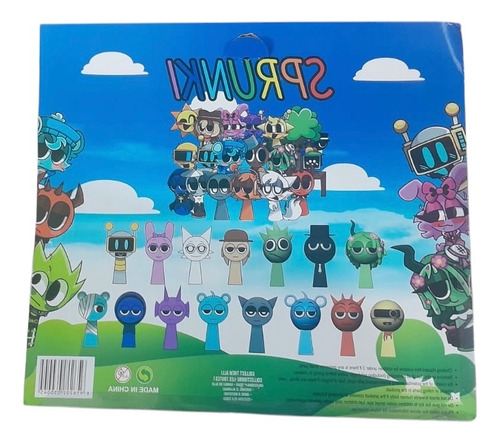 Set De Muñecos Sprunki X4 Blister