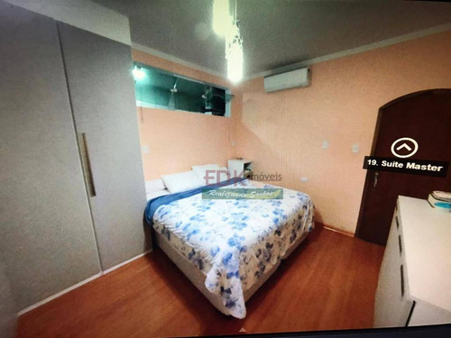 Imagem 11 de 30 de Casa Com 3 Dormitórios À Venda, 300 M² Por R$ 440.000,00 - Jardim Santa Cristina - Santo André/sp - Ca4371