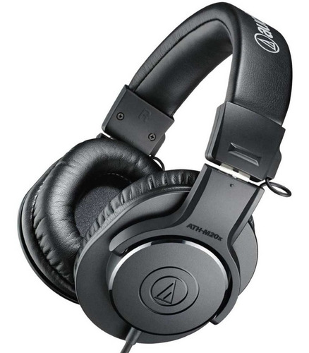 Fone De Ouvido Audio Technica Ath-m20x - Nota Fiscal E Gtia