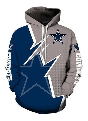 Sudadera Con Capucha Nfl Dallas Cowboys Fashion Shipping