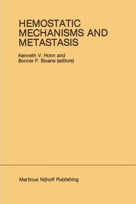 Libro Hemostatic Mechanisms And Metastasis - Kenneth V. H...