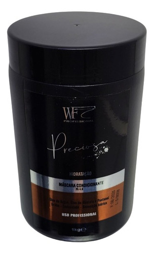 Wf Export Profissional Máscara Hidratação Precioza De Suave En Pote De 1000ml De 1000g
