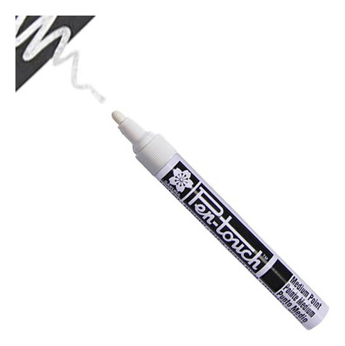 Bolígrafo en aerosol Permanent Touch Pen, color blanco Sakura