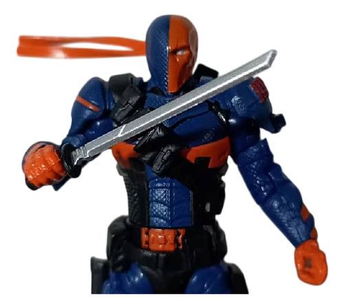 Kit Figura Articulada Deathstroke C Accesorios Batman Arkham