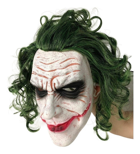 Máscara De Halloween Disfraz De Payaso De Látex Joker