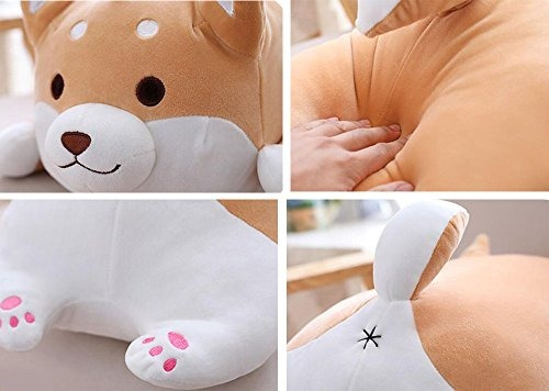 Shiba Inu Perro De La Felpa Suave Almohadilla De Tiro Almoh