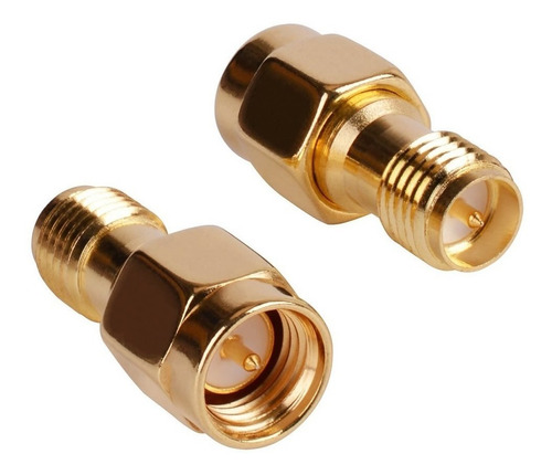 Conector Adaptador Sma Macho A Rp-sma Hembra