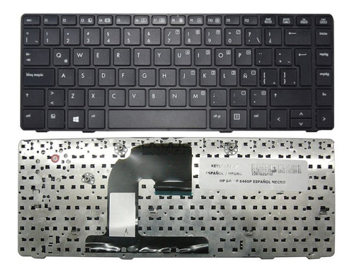 Teclado Negro Para Hp Elitebook 8460p 8460w 8470p 8470w