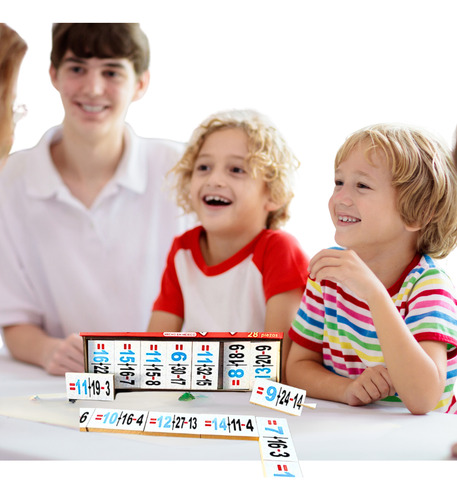 Juego Infantil Restas Domino Material Didactico Operaciones