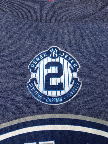 Majestic - Camiseta Derek Jeter New York Yankees. (Usado)