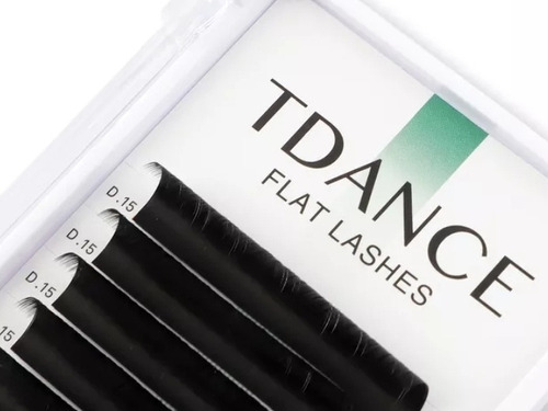 Lote 5 Blister Tdance Flat Lashes Medidas 11 Al 15mm C .05 