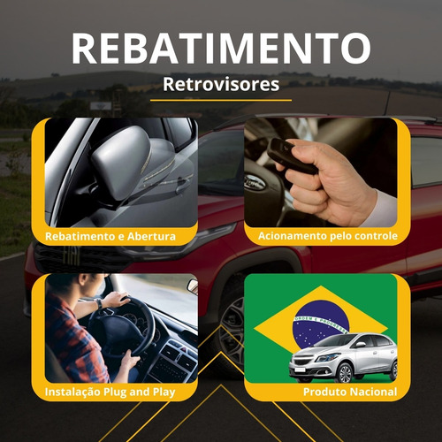 Módulo Fechamento Retrovisor Hilux Sw4 2008 A 2015 Flexitron