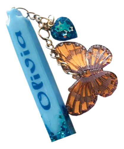 Lapicero Personalizado Hecho Con Resina Azul Negro