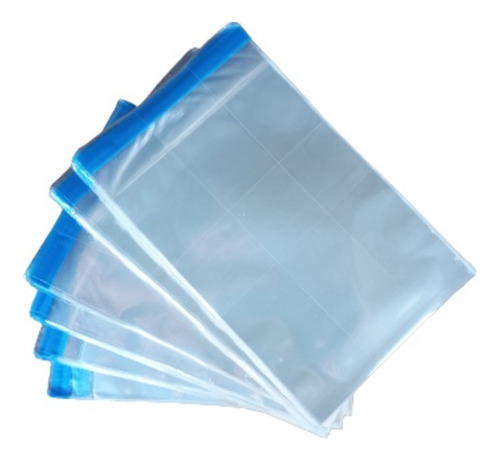 Saquinho Plástico Adesivado Transparente 28x36cm 100un